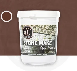 LT Stone Make 250G Marrom Barroco Shiner